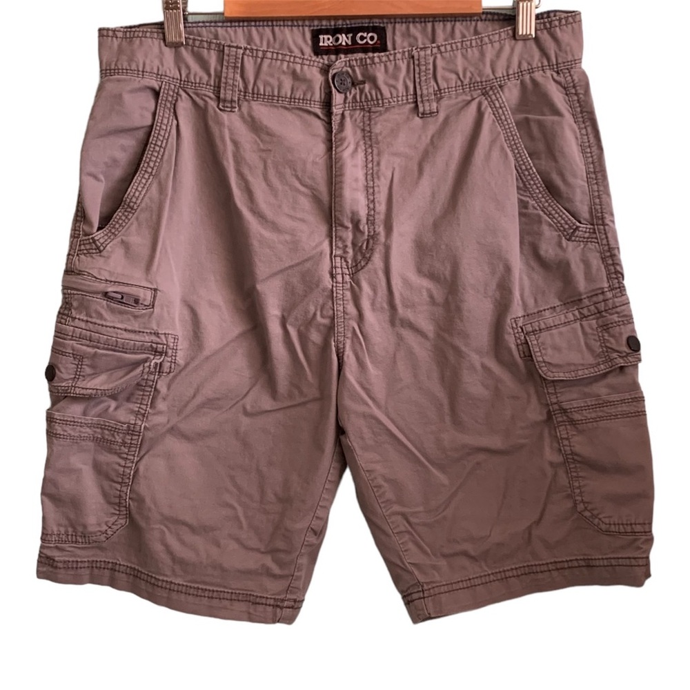 5for20 Iron co. gray men’s cargo shorts